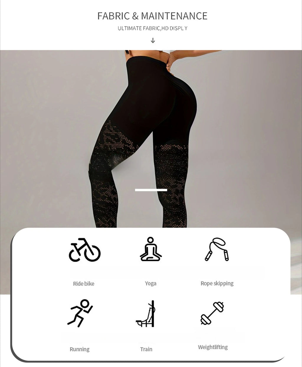 Women Hollow Mesh Yoga Tight Pants High Waist Leggings Workout Running Sexy Hip Liftting Stretchy Fitness Pants