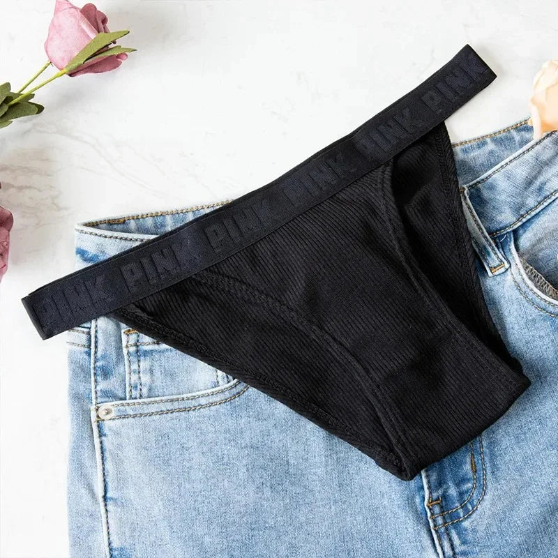 Female Panties Women's Cotton Briefs Underwear Ladies Underpants Girls Panties Comfortable Intimate Low Waist Ladies Lingerie