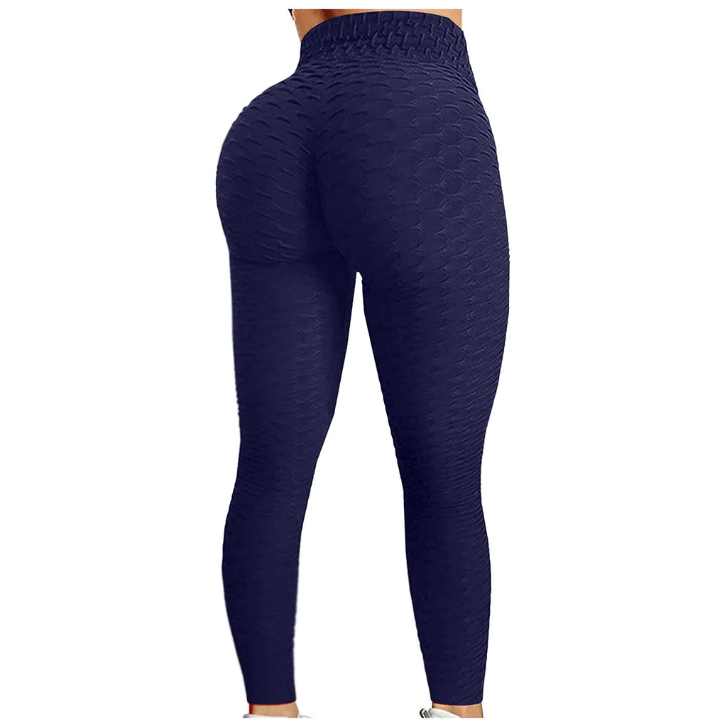 Women Yoga Leggings High Waist Exercise Sports Trousers Running Fitness Gym Leggings Hip Lifting Femme Pants