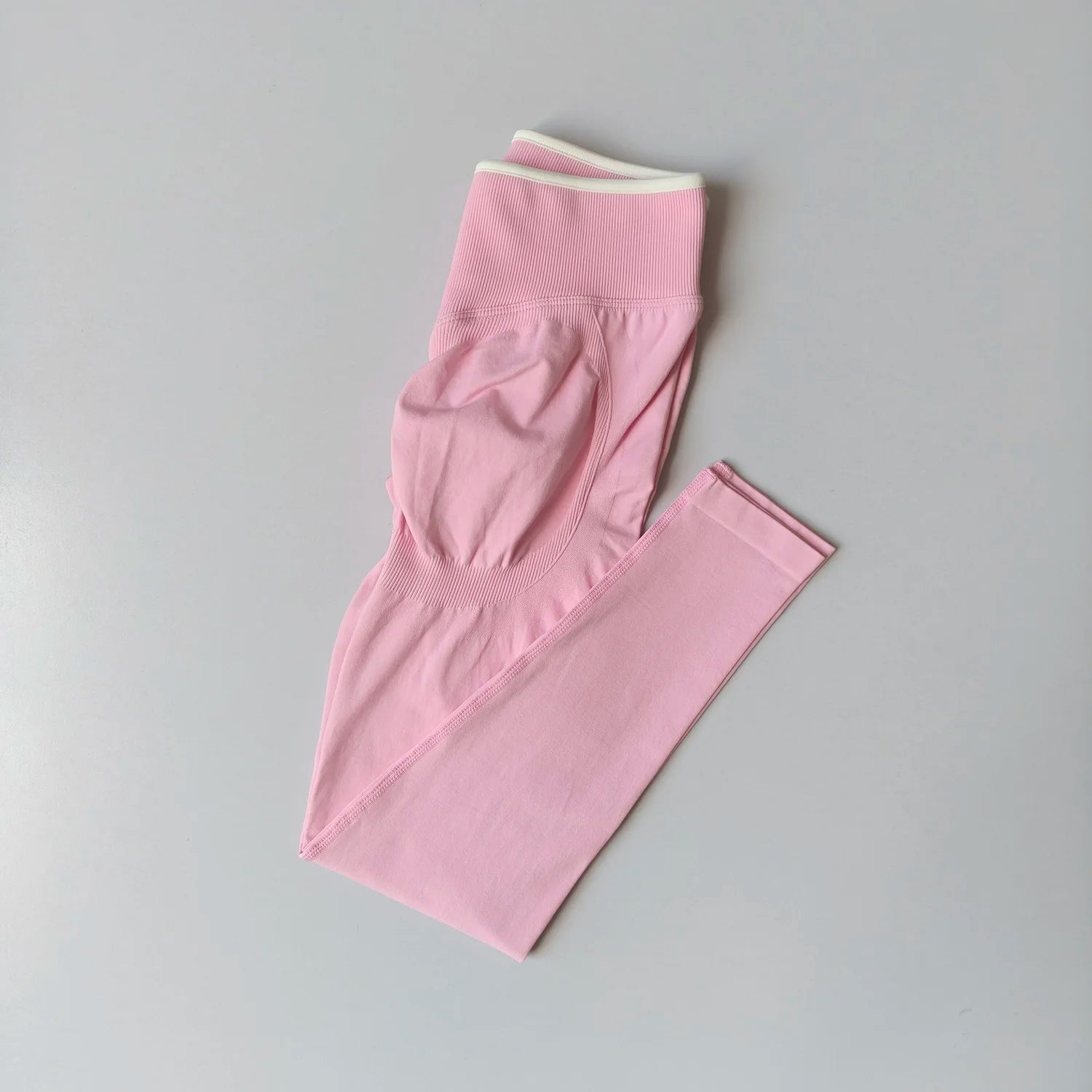Women Elastic Waist Yoga Pants Seamless Push Up Leggings Sport Fitness Running Gym Quick Dry