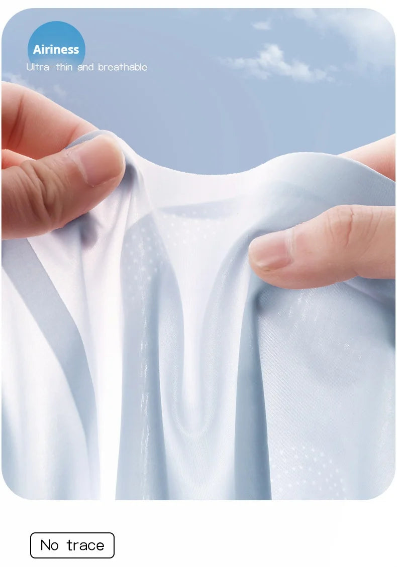 Summer Seamless Ultra-Thin Ice Silk Bra Women Sexy Push Up Bra Intimates Wireless Bralette Underwear Air Cooling Brassiere