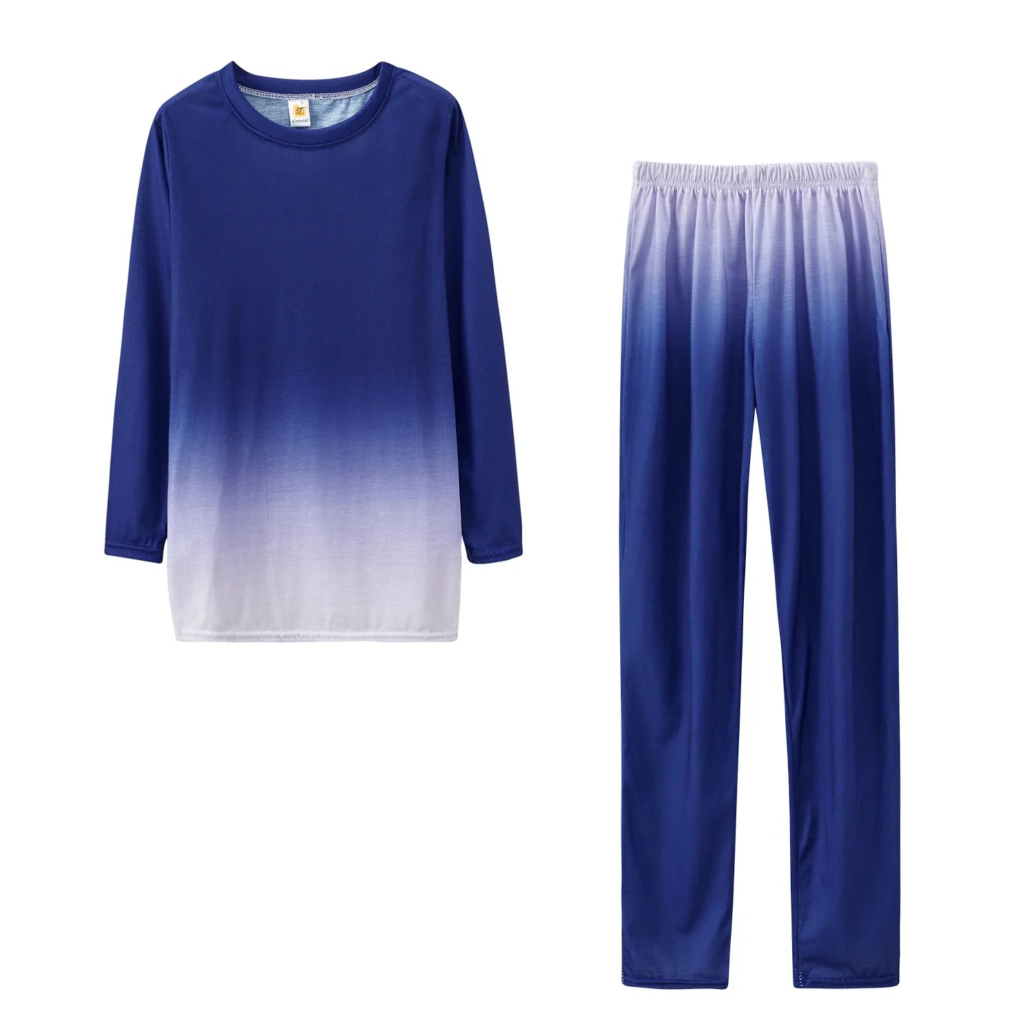 2025 Women's Casual Two-Piece Suit, Gradual Change Long Sleeved Trousers Sports Trend