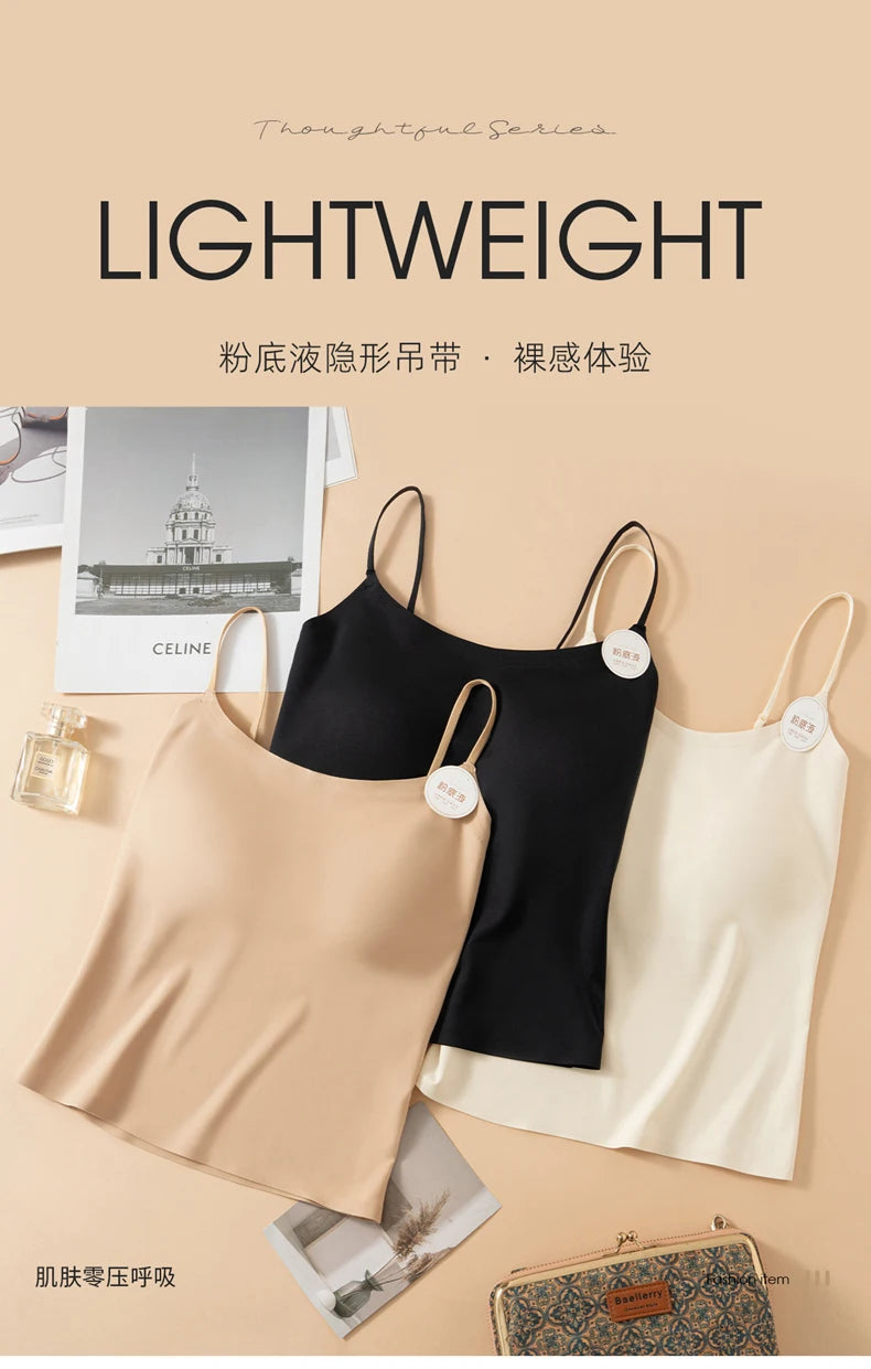 New Spring Summer Women's Tank Tops Cozy Clothes For Woman High Quality Lady Blouse Sleeveless Vest Female Camisole Solid Jersey